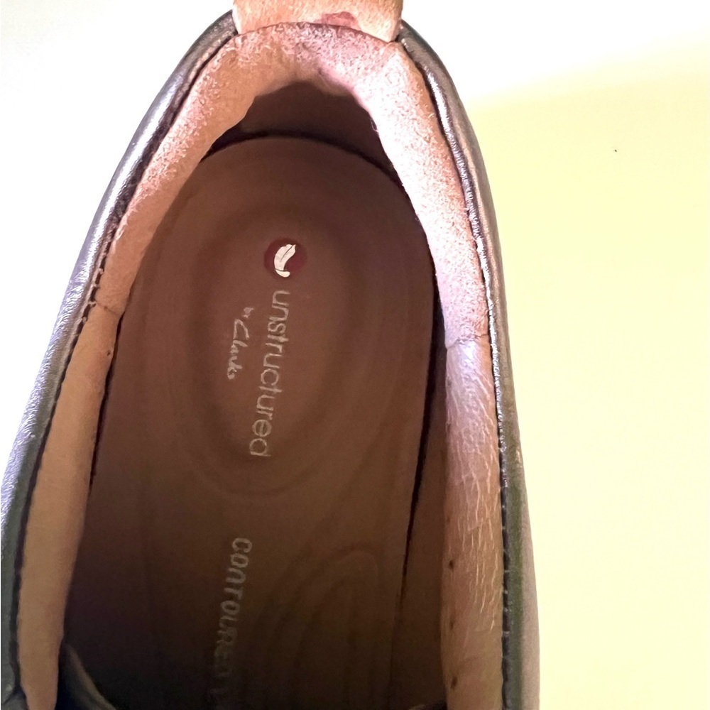 Clarks Metallic Brown Sneakers - Picture 5 of 5